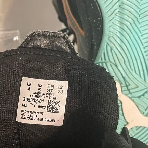 PUMA - Juniors Rebound Future Next Gen Speckle Basketball Shoes, Big Kid size 5 - Picture 10 of 11